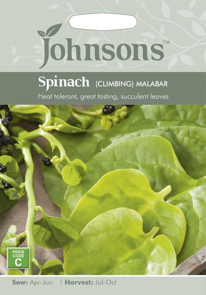 Johnsons Spinach Malabar Spinach Seeds offers at £1.24 in Hillier Garden Centres