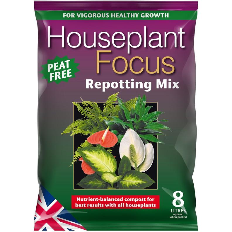 Focus Peat Free Houseplant Repotting Compost Mix offers at £6.99 in Hillier Garden Centres