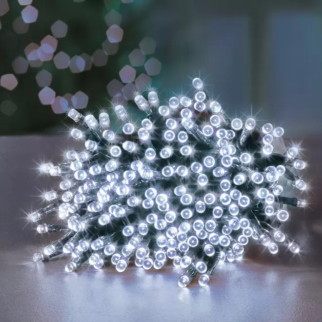 Super Brights White LED Christmas Lights offers at £19.99 in Hillier Garden Centres