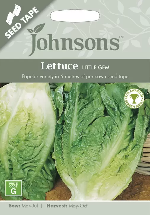 Johnsons Lettuce Little Gem Seeds offers at £3.69 in Hillier Garden Centres