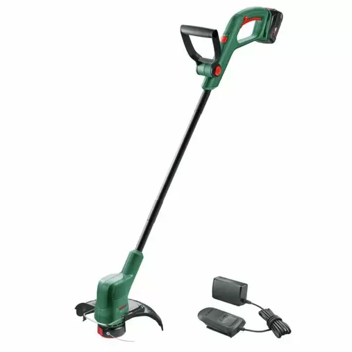 Bosch EasyGrassCut 23cm 18V Cordless Grass Trimmer / Lawn Edger (with 2Ah Battery & Charger) offers at £129.99 in Hillier Garden Centres