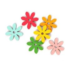Daisy Wooden Toppers 6 Pack offers at £3.49 in Hobbycraft