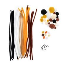 Animal Pipe Cleaners and Poms Craft Pack 80 Pieces offers at £4.49 in Hobbycraft
