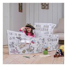 Colour-In Cardboard Pirate Ship offers at £14 in Hobbycraft