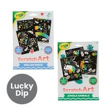 Assorted Crayola Scratch Art 3 Pack offers at £3.49 in Hobbycraft
