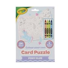 Crayola Colour Your Own Pony Club Card Puzzle offers at £3.49 in Hobbycraft