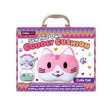 Sew Your Own Cute Cat Cuddly Cushion Case offers at £13 in Hobbycraft