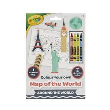 Crayola Colour Your Own Map of the World offers at £3.49 in Hobbycraft