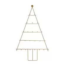 Gold Christmas Tree Advent Wall Hanging with Hooks 55cm x 32cm offers at £12 in Hobbycraft