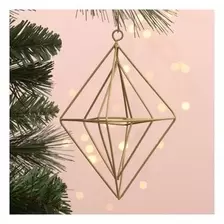 Metal Hanging Diamond Decoration 12cm offers at £4.49 in Hobbycraft