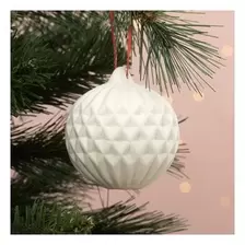 Hanging Ceramic Geometric Bauble 8cm offers at £4.49 in Hobbycraft