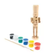 Paint Your Own Wooden Nutcracker offers at £4.49 in Hobbycraft