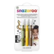 Snazaroo Jungle Brush Pen Face Paint 3 Pack offers at £16 in Hobbycraft