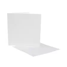 White Cards and Envelopes 6 x 6 Inches 50 Pack offers at £11 in Hobbycraft