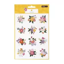 Spring Flower Stickers 12 Pack offers at £4.49 in Hobbycraft