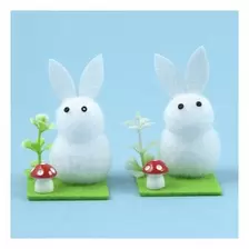 Easter Rabbits with Toadstools 2 Pack offers at £3.49 in Hobbycraft