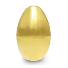 Gold Fillable Egg 14cm offers at £3.49 in Hobbycraft