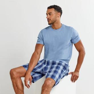 Originals Men's Blue T-Shirt & Shorts Pyjama Set offers at £10 in Home Bargains