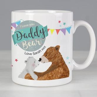 Personalised Daddy Bear Mug offers at £5.99 in Home Bargains