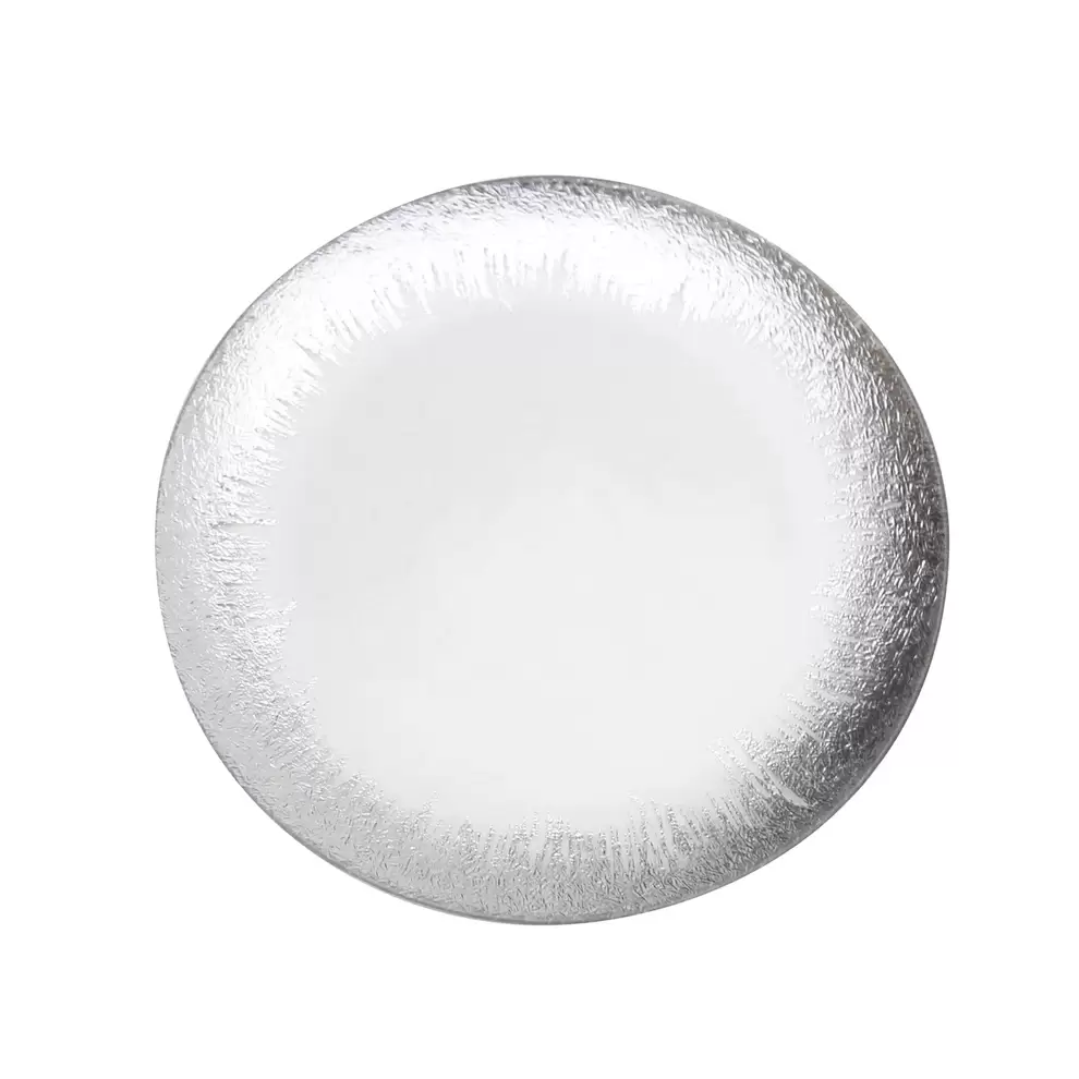 Silver Burst Glass Charger Plate offers at £5.5 in Homebase