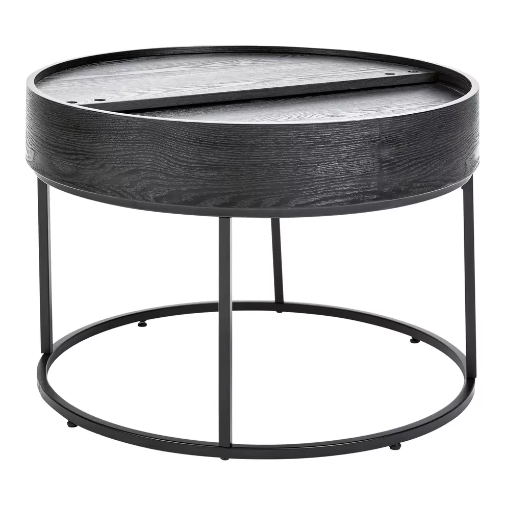 House Beautiful Halo Black Ash Coffee Table offers at £20 in Homebase