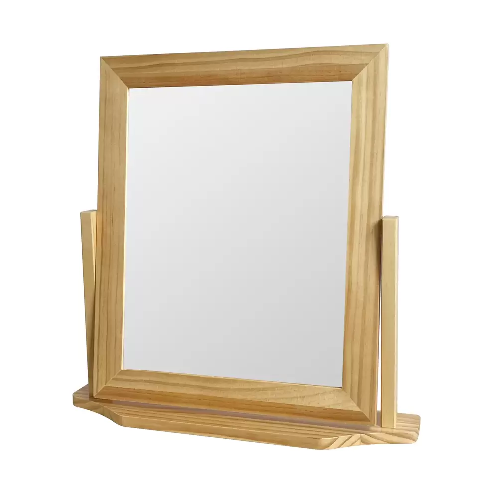 Square Dressing Table Mirror - Pine offers at £12 in Homebase