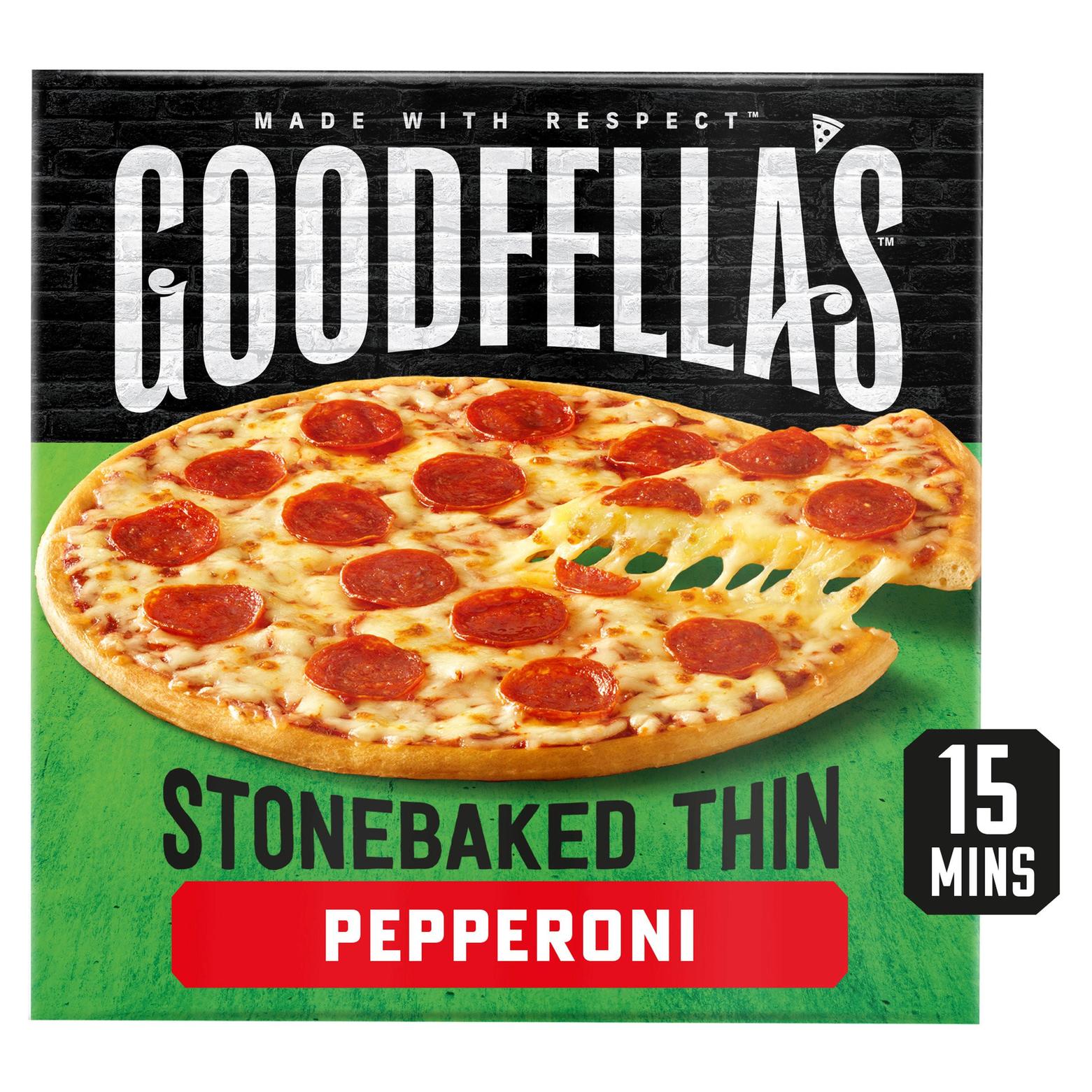 Goodfella's Stonebaked Thin Pepperoni Pizza 332g offers at £3 in Iceland