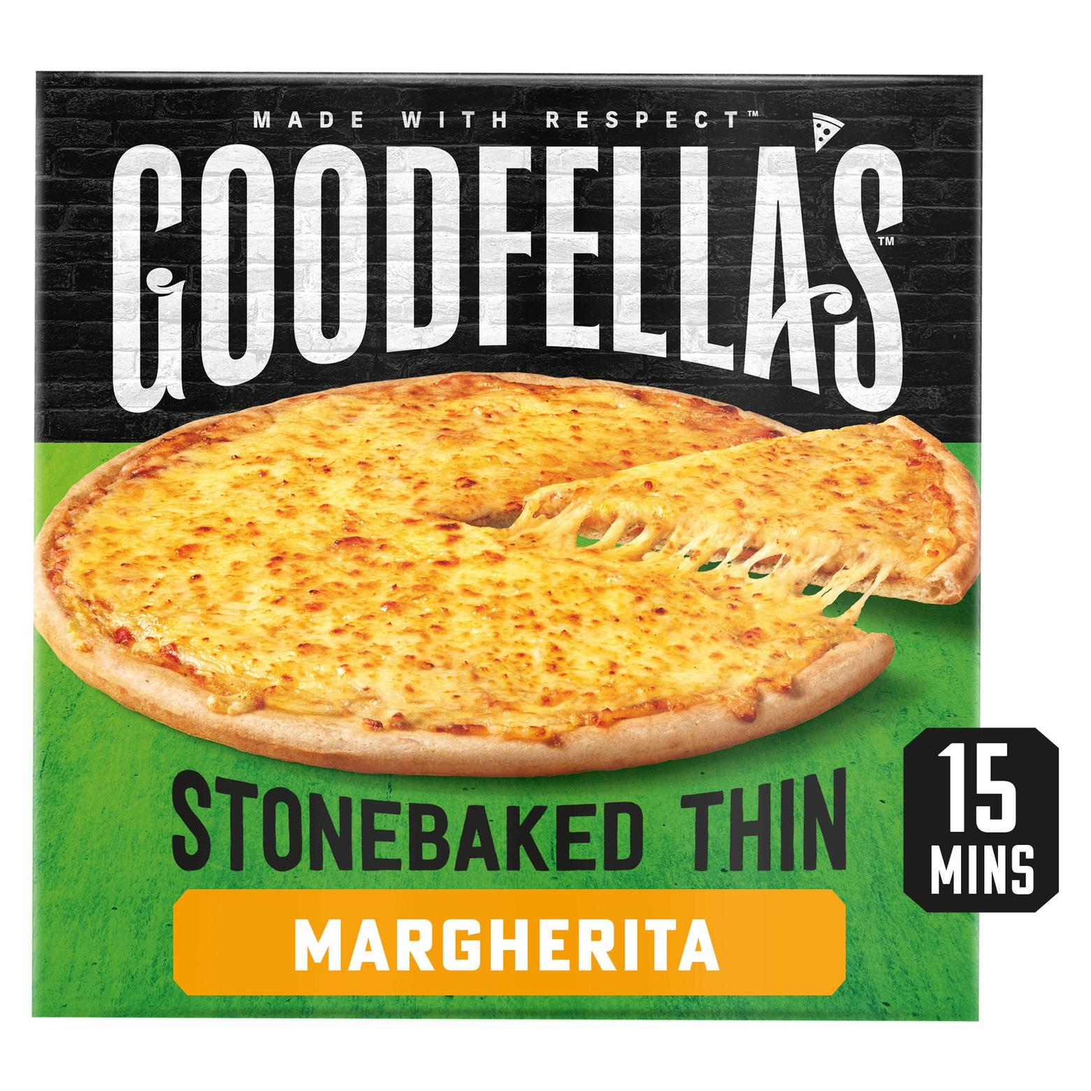 Goodfella's Stonebaked Thin Margherita Cheese Pizza 345g offers at £3 in Iceland