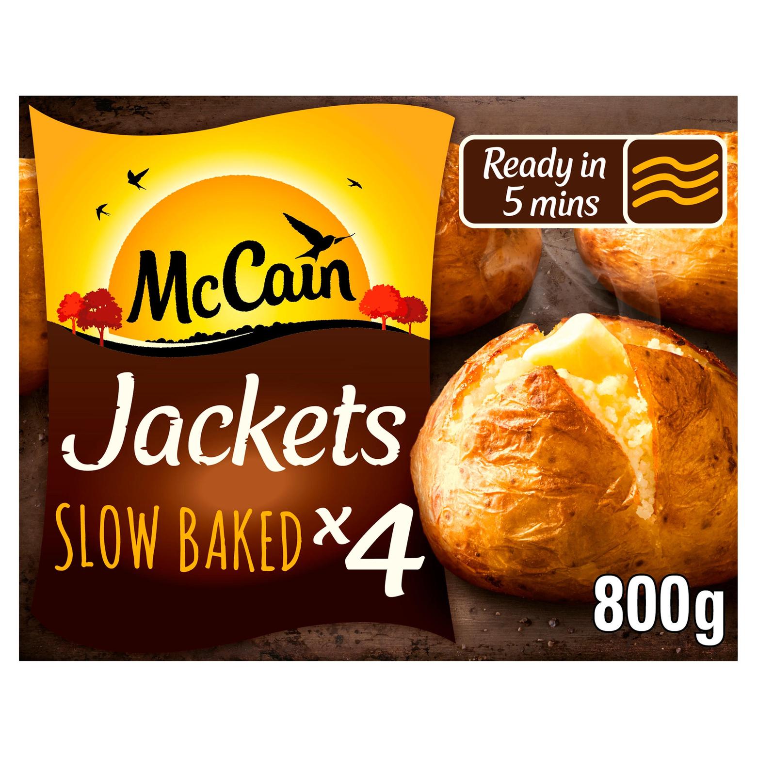 McCain 4 Jackets 800g offers at £3.7 in Iceland