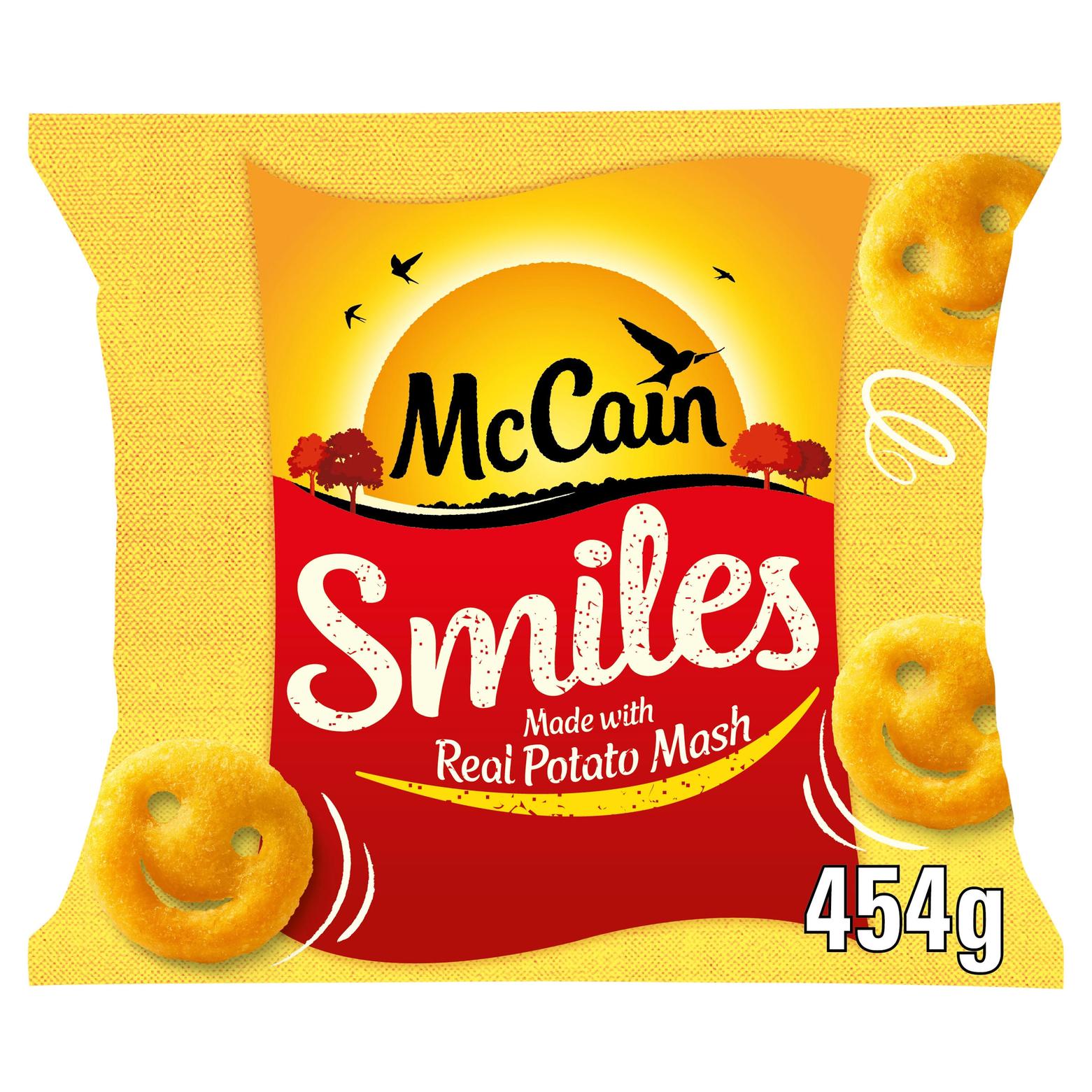 McCain Smiles 454g offers at £2.5 in Iceland