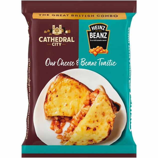 Heinz/Cathedral City Our Cheese & Heinz Beanz Toastie offers at £3.5 in Iceland