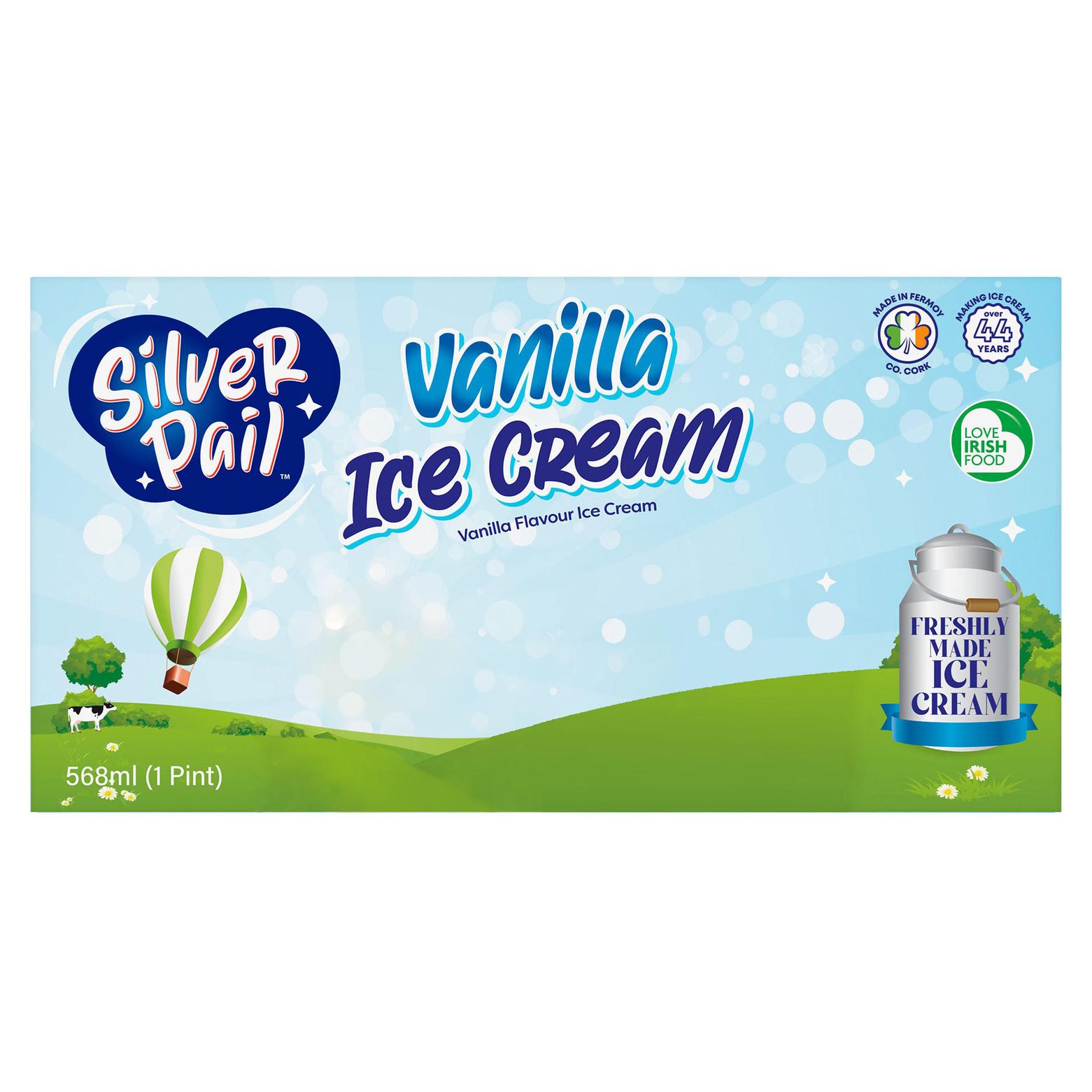 Silver Pail Vanilla Flavour Ice Cream Block 568ml offers at £1.5 in Iceland