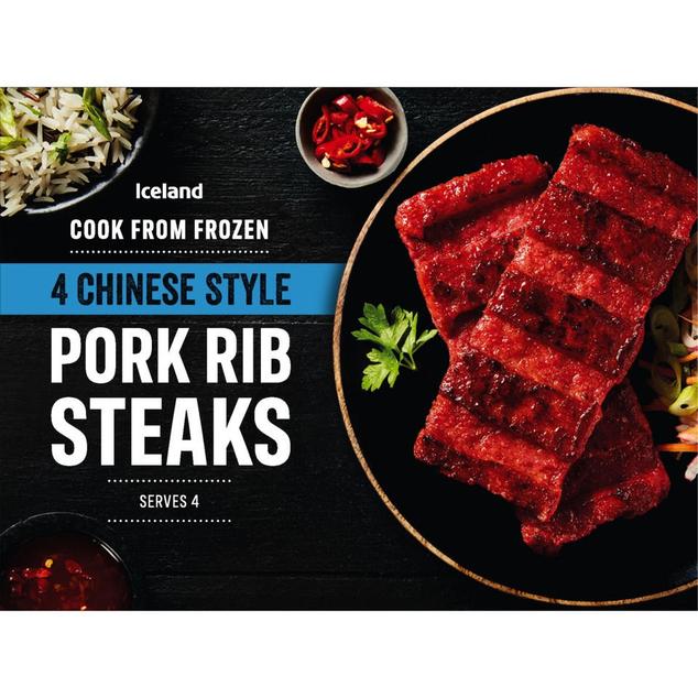 Iceland 4 Chinese Style Pork Rib Steaks 472g offers at £4 in Iceland