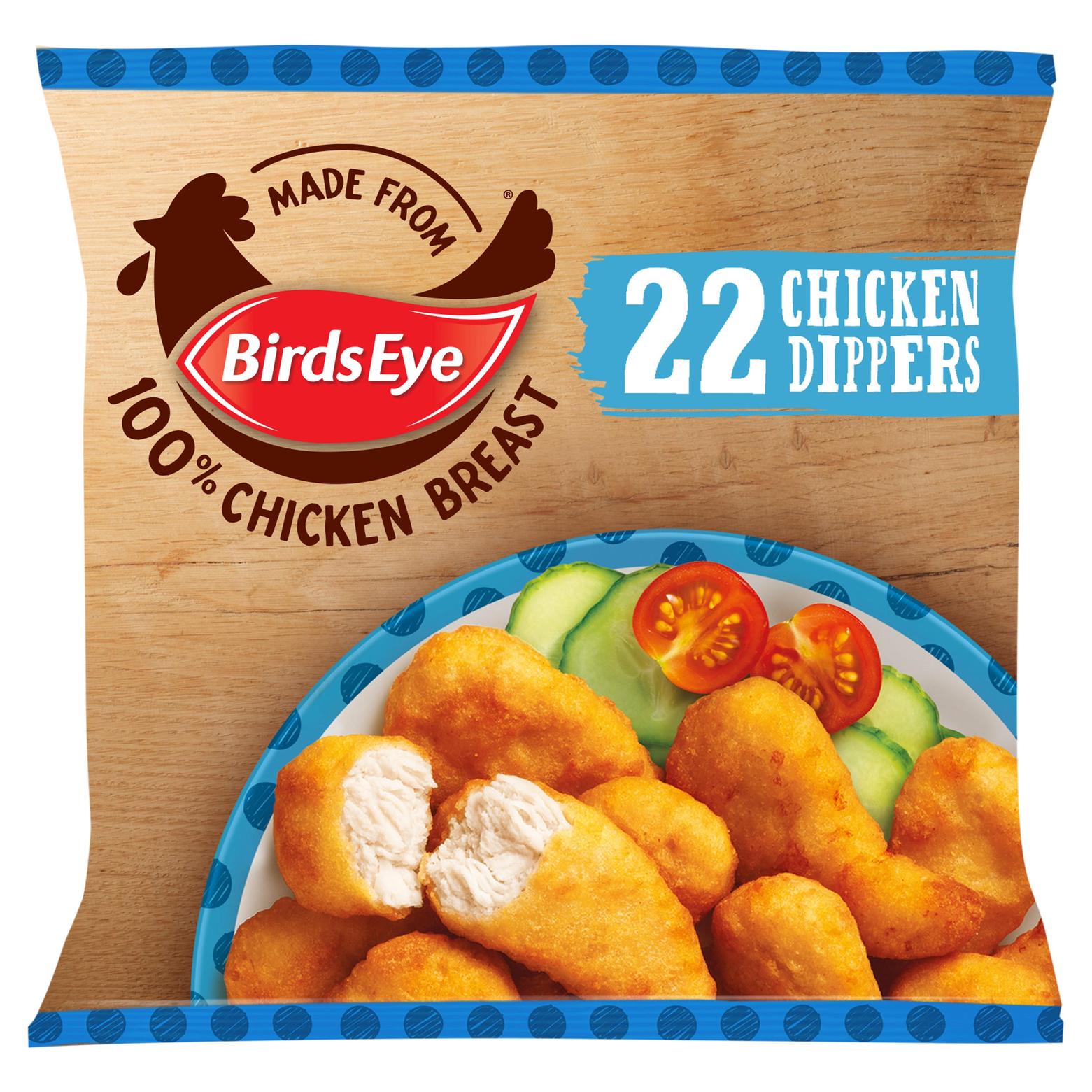 Birds Eye 22 Crispy Chicken Dippers 403g offers at £4 in Iceland
