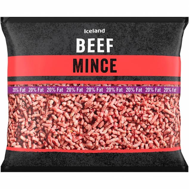 Iceland Beef Mince 20% Fat 600g offers at £4 in Iceland