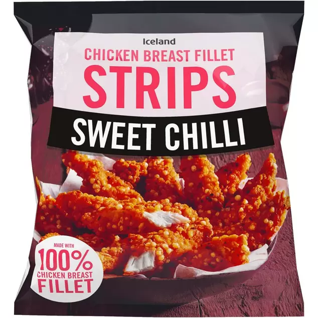 Iceland Sweet Chilli Chicken Breast Fillet Strips 500g offers at £4 in Iceland