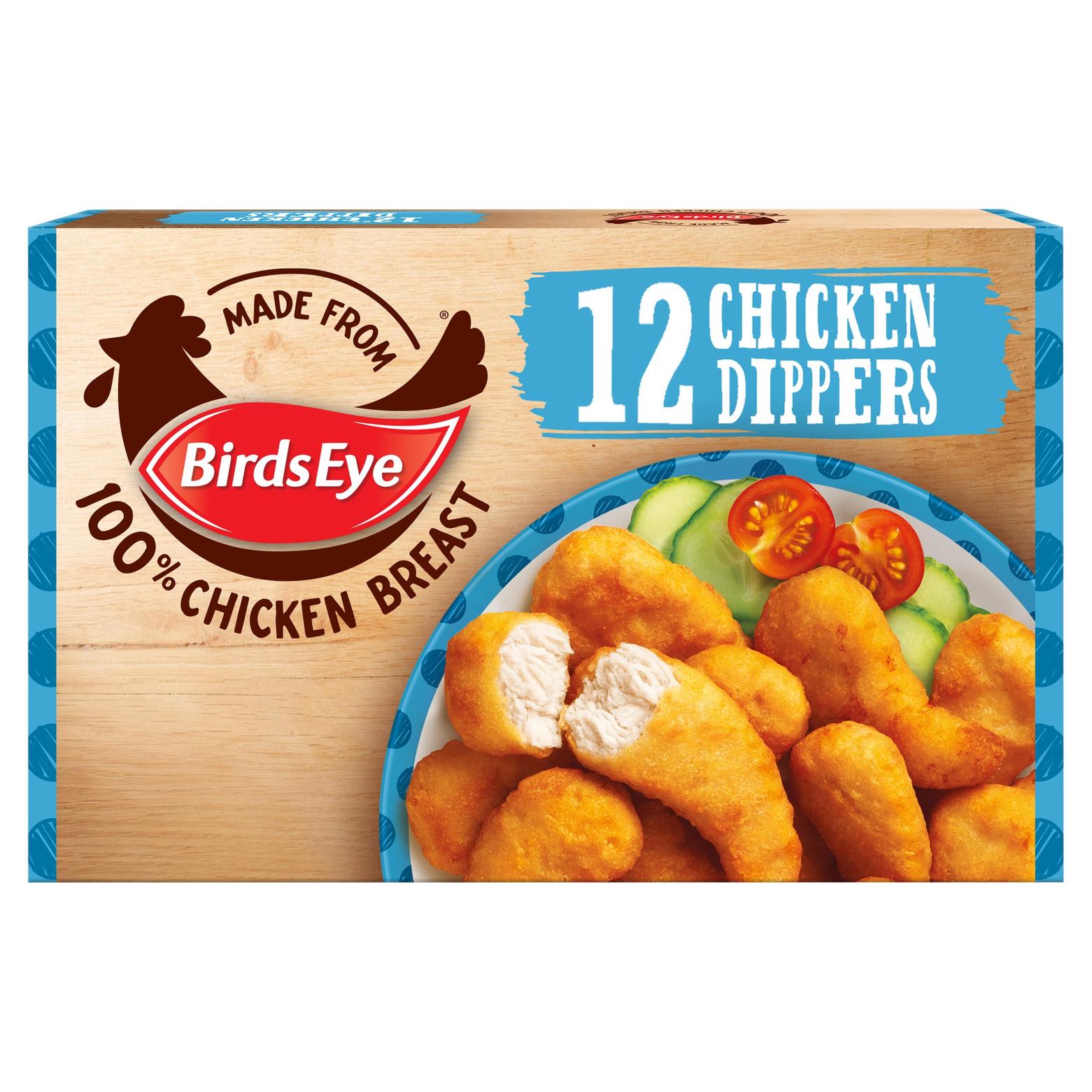 Birds Eye 12 Crispy Chicken Dippers 220g offers at £2.5 in Iceland