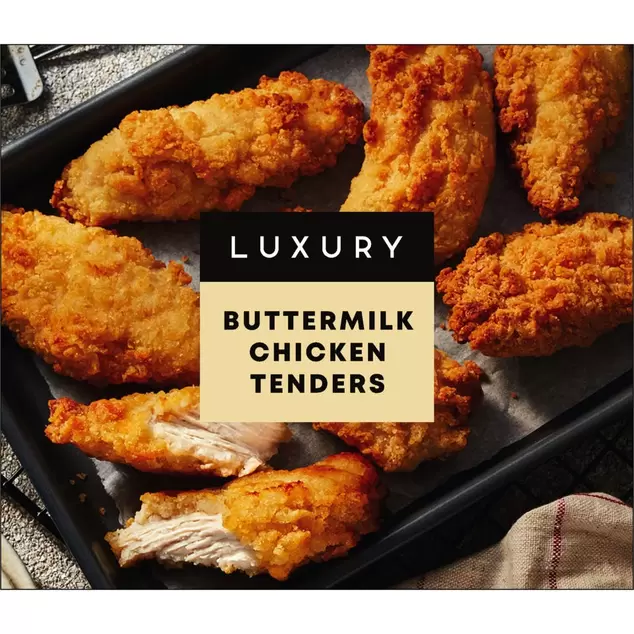 Iceland Luxury Buttermilk Chicken Tenders 400g offers at £4 in Iceland