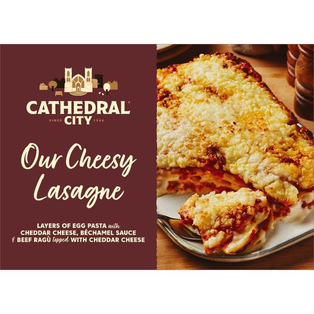 Cathedral City Our Cheesy Lasagne 510g offers at £3.75 in Iceland