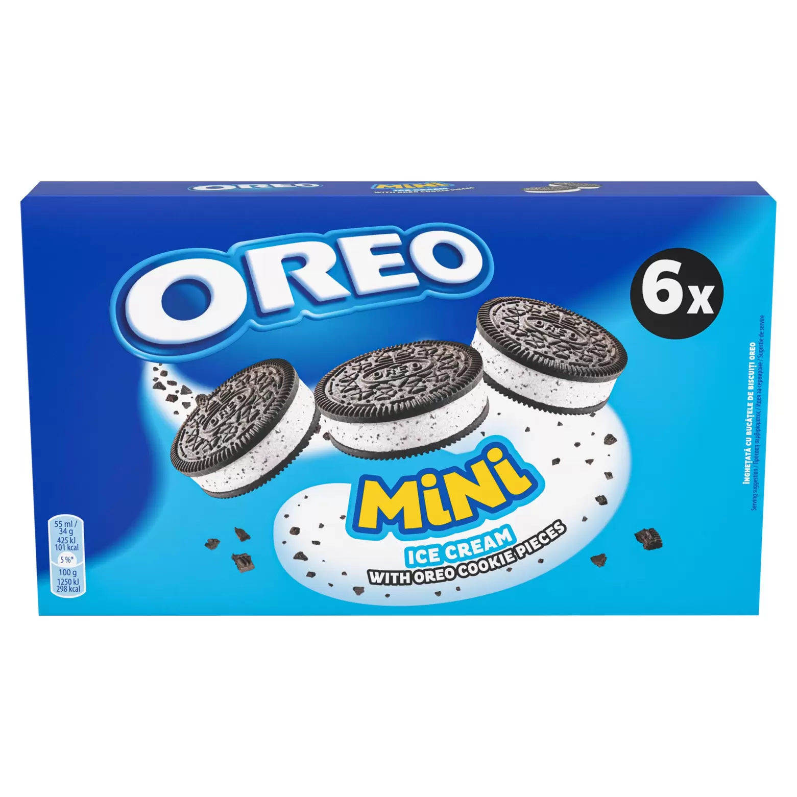 Oreo Mini Ice Cream Sandwich 6x55ml offers at £3.5 in Iceland