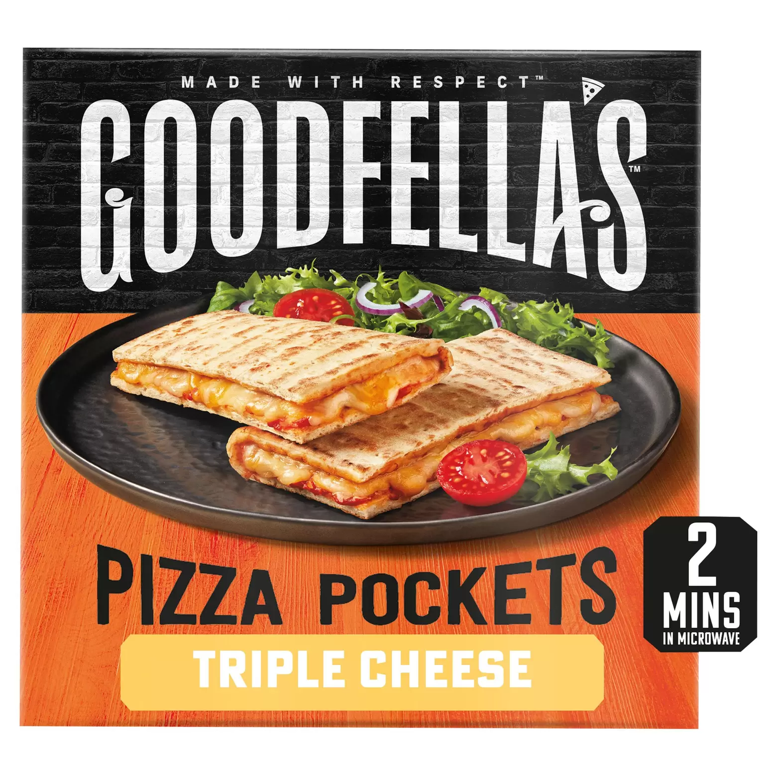 Goodfella's 2 Triple Cheese Pizza Pockets 250G offers at £2.5 in Iceland