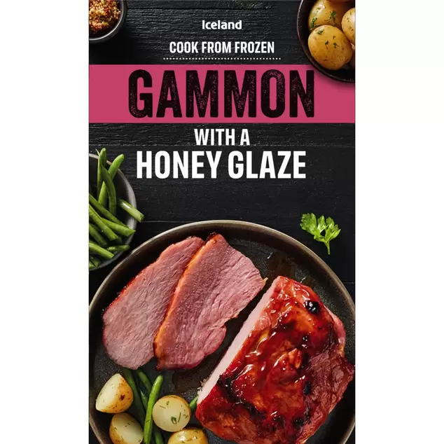 Iceland Gammon with a Honey Glaze 500g offers at £3.65 in Iceland