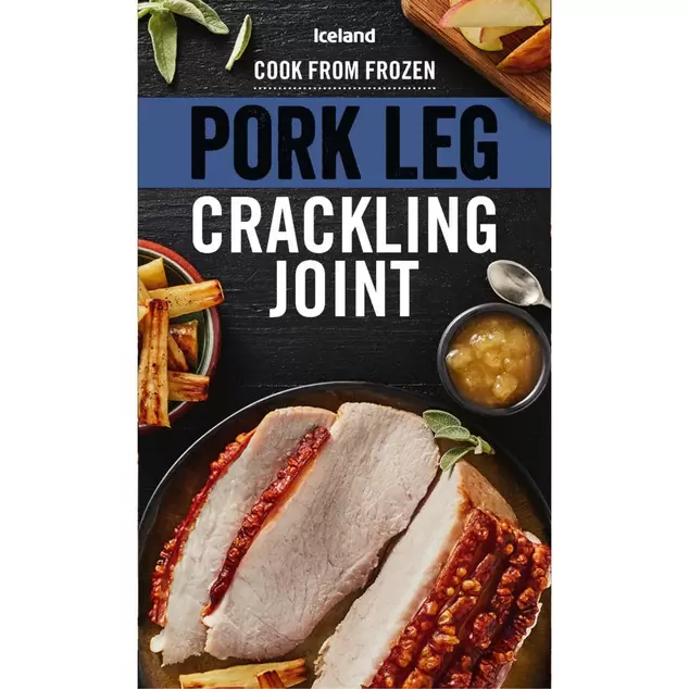 Iceland Pork Leg Crackling Joint 500g offers at £4.35 in Iceland