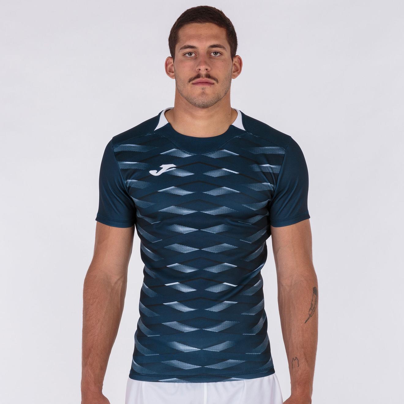 Shirt short sleeve man Myskin II navy blue offers at £19.49 in Joma