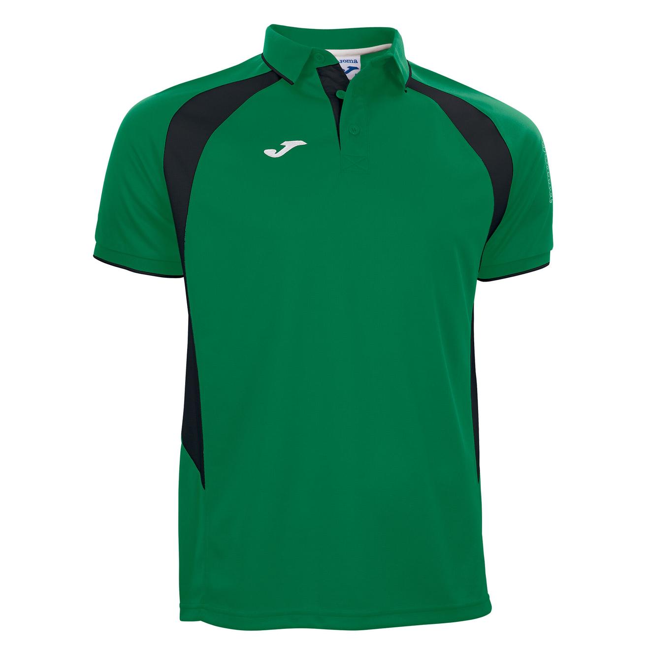 Polo shirt short-sleeve man Championship III green black offers at £10.5 in Joma