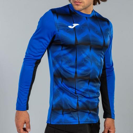 Long sleeve shirt man Portero Derby IV royal blue offers at £13.5 in Joma