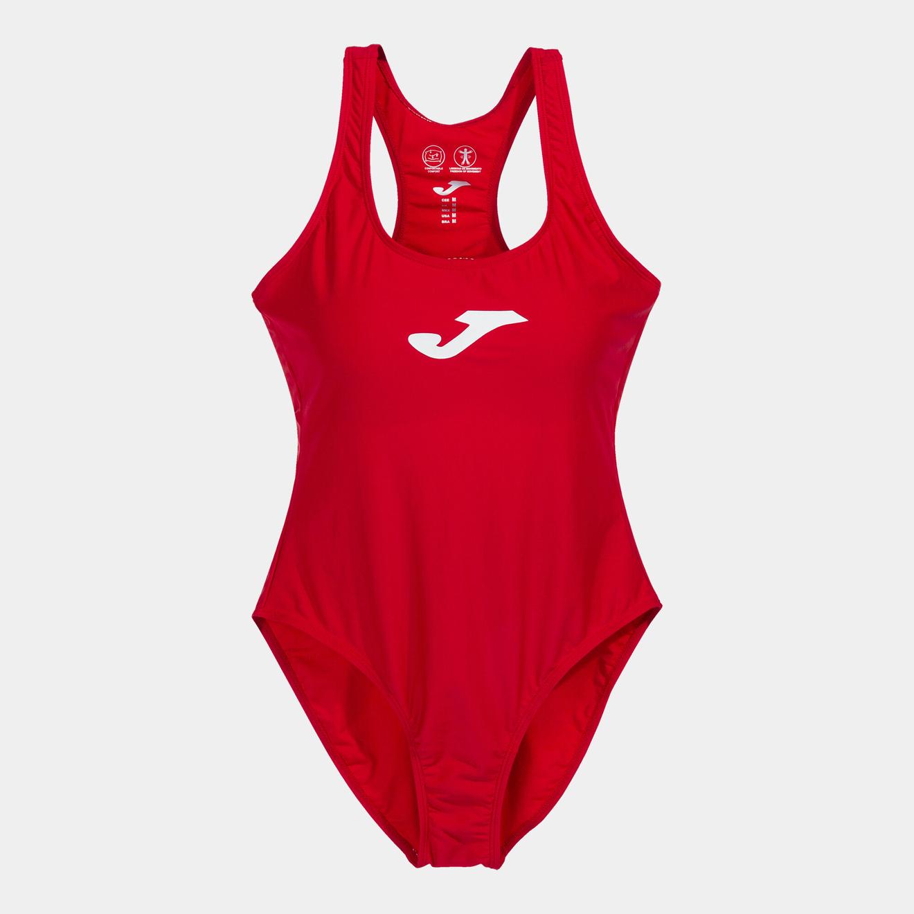 Swimsuit woman Shark red offers at £23.99 in Joma