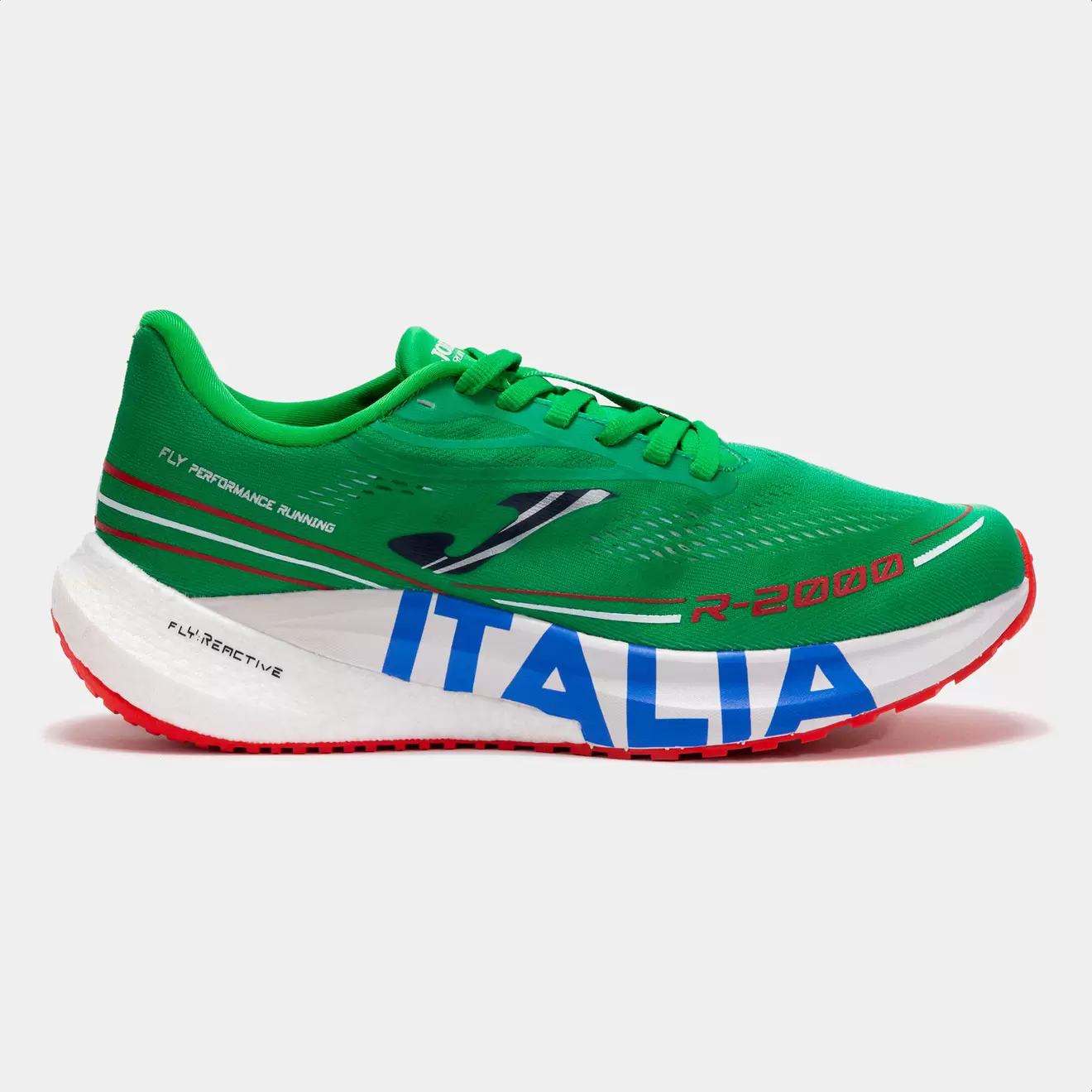 Running shoes R.2000 Italia 24 unisex green red offers at £120 in Joma