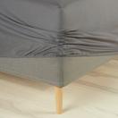 Fitted sheet FRIDA King grey offers at £11 in JYSK
