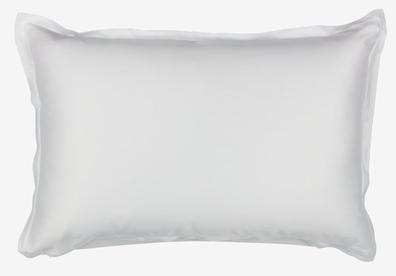 Sateen pillowcase BJOERK 50x70/75 white offers at £3.5 in JYSK